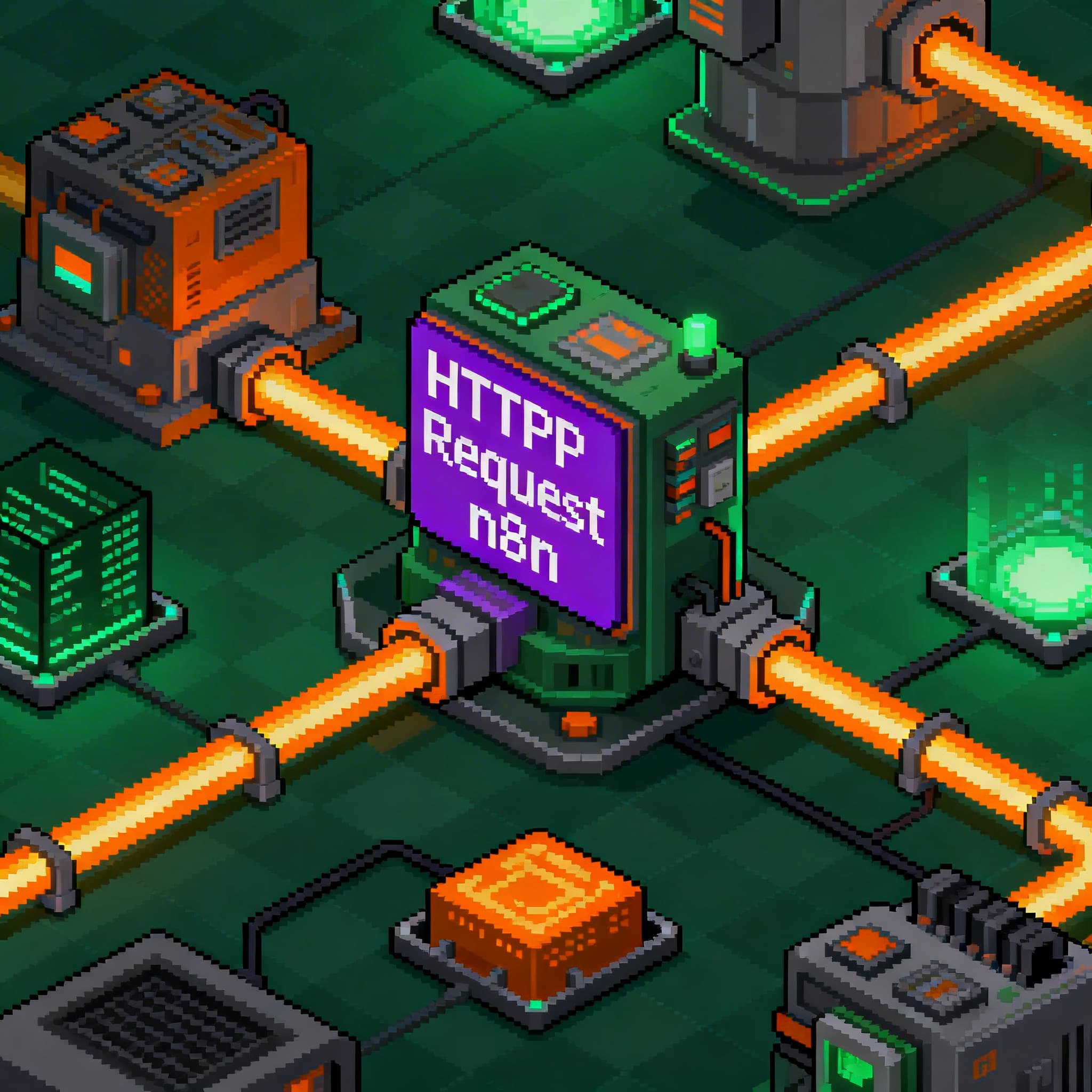 Illustration de l'article : Nœud HTTP Request n8n : Guide Complet pour Maîtriser les Requêtes API