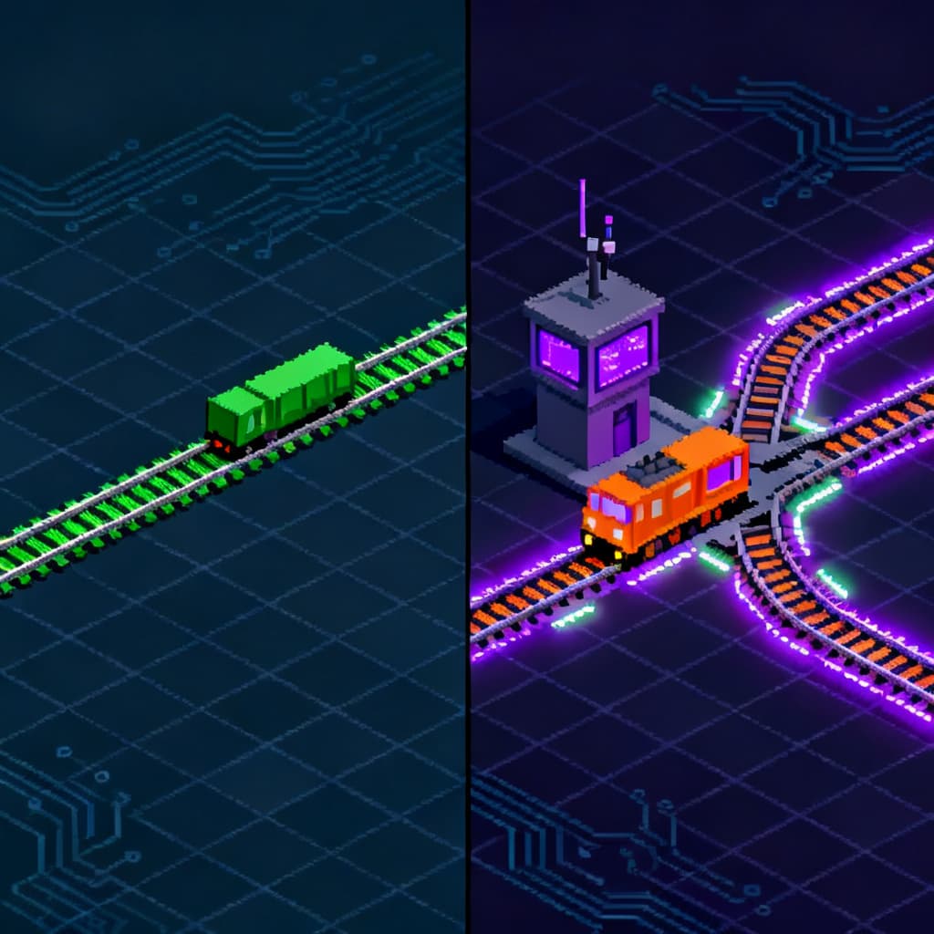 Illustration de l'article : Automatisation vs Agent IA n8n : distinctions clés